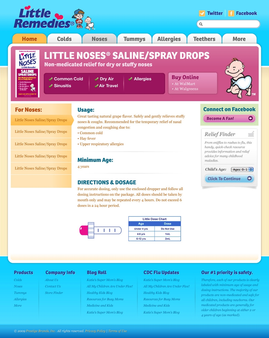 Little Remedies Product Page