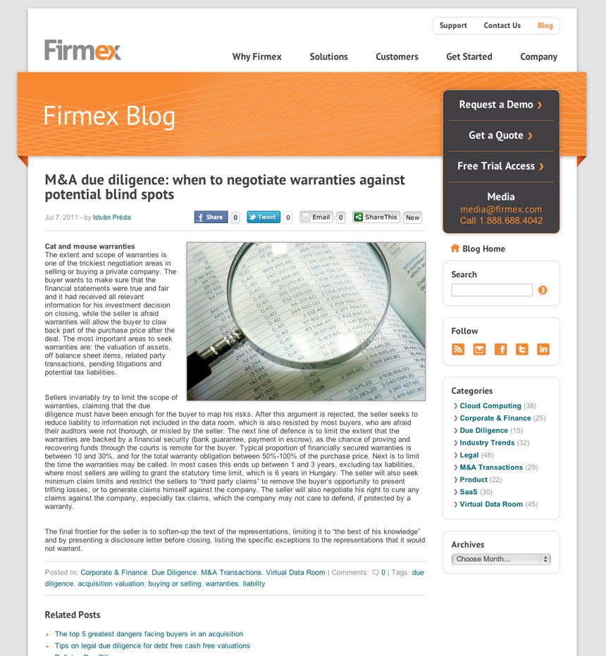 Firmex Blog