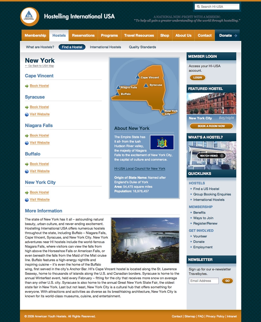 Hostelling International Locator