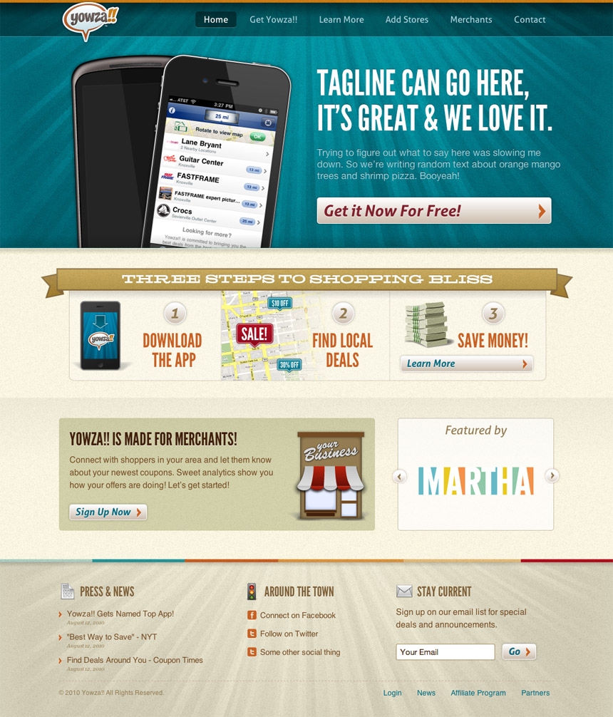 Yowza Homepage