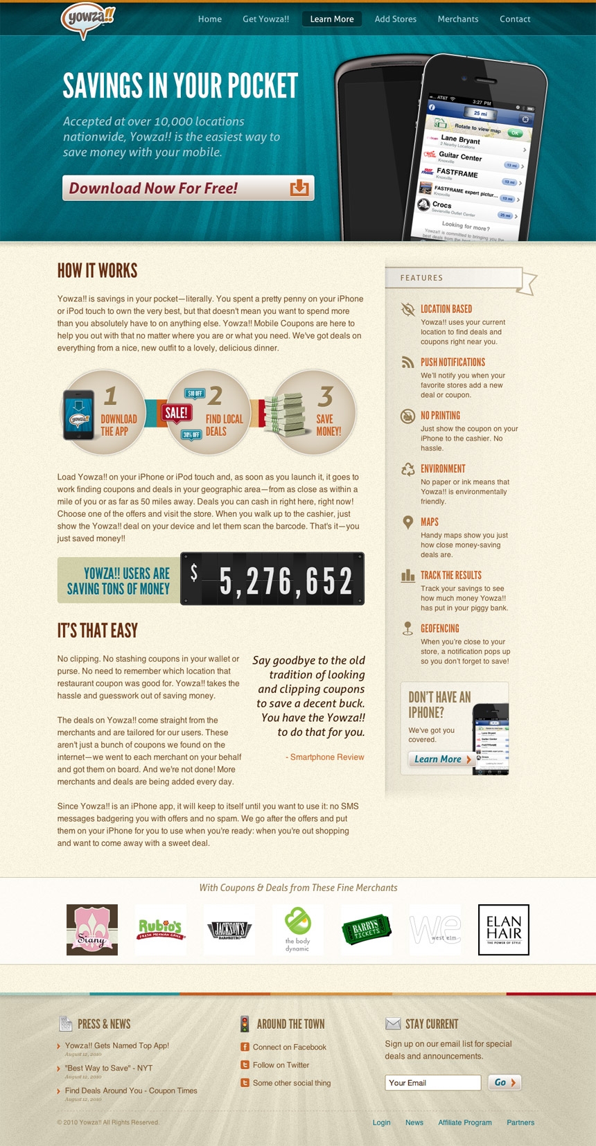 Yowza About Page