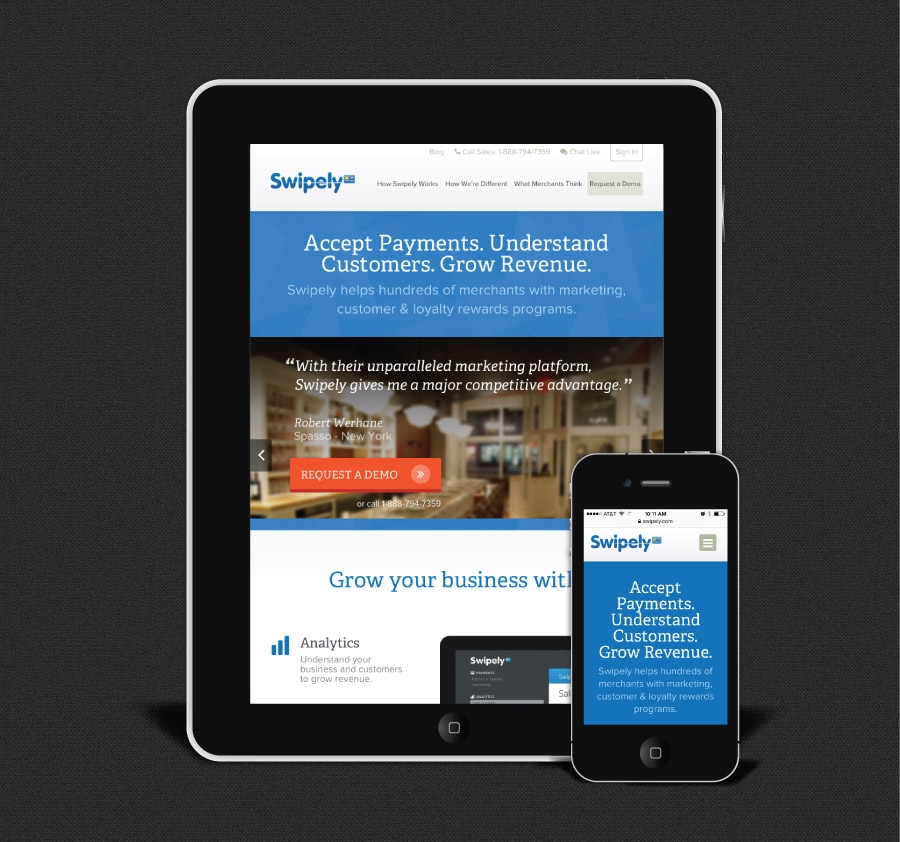 Swipely Responsive