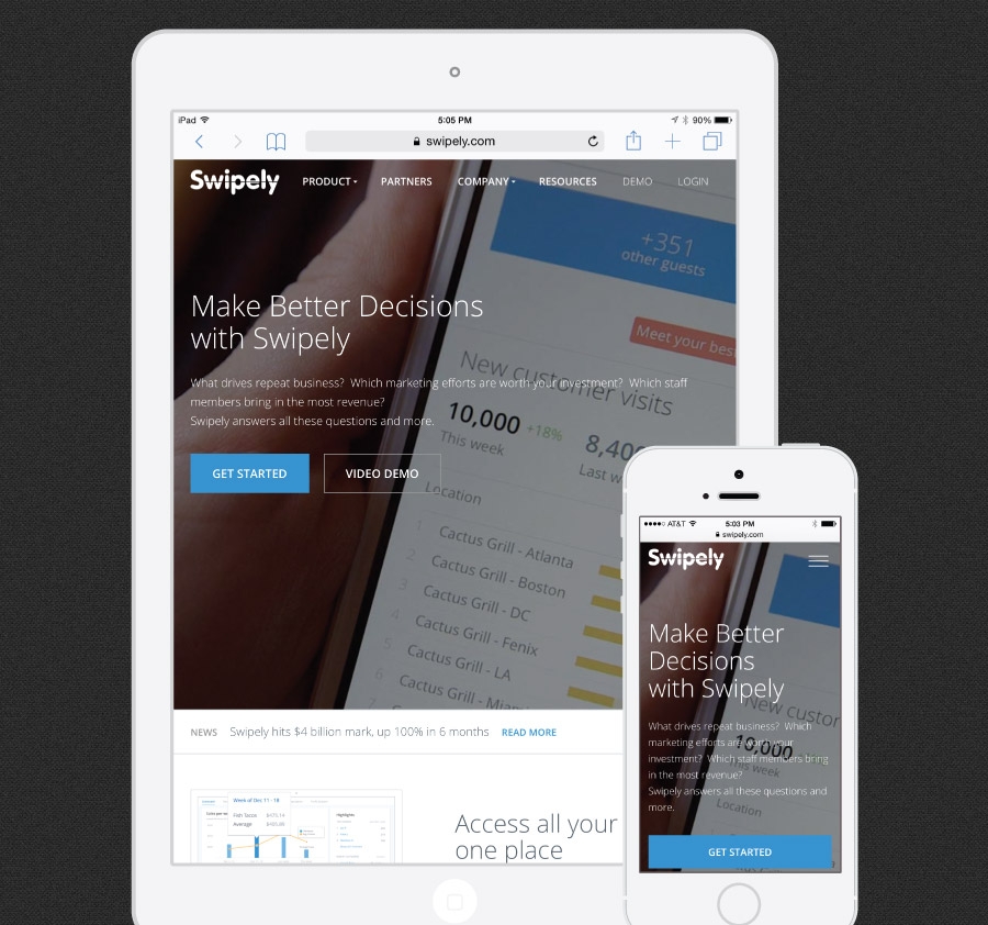 Swipely Responsive