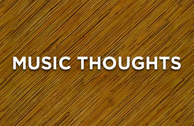 Music Thoughts Web Design
