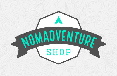 Nomadventure Shop Logo and Website